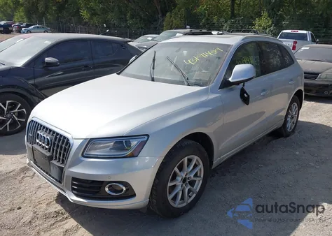 2014 Audi Q5 2.0T Premium from USA, damaged, VIN WA1LFAFP2EA064588